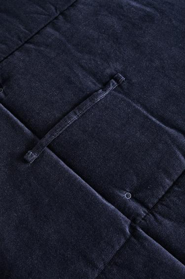 MATELAS À LANGER BÉBÉ CORDUROY - Bleu marine de Zara - Image 4