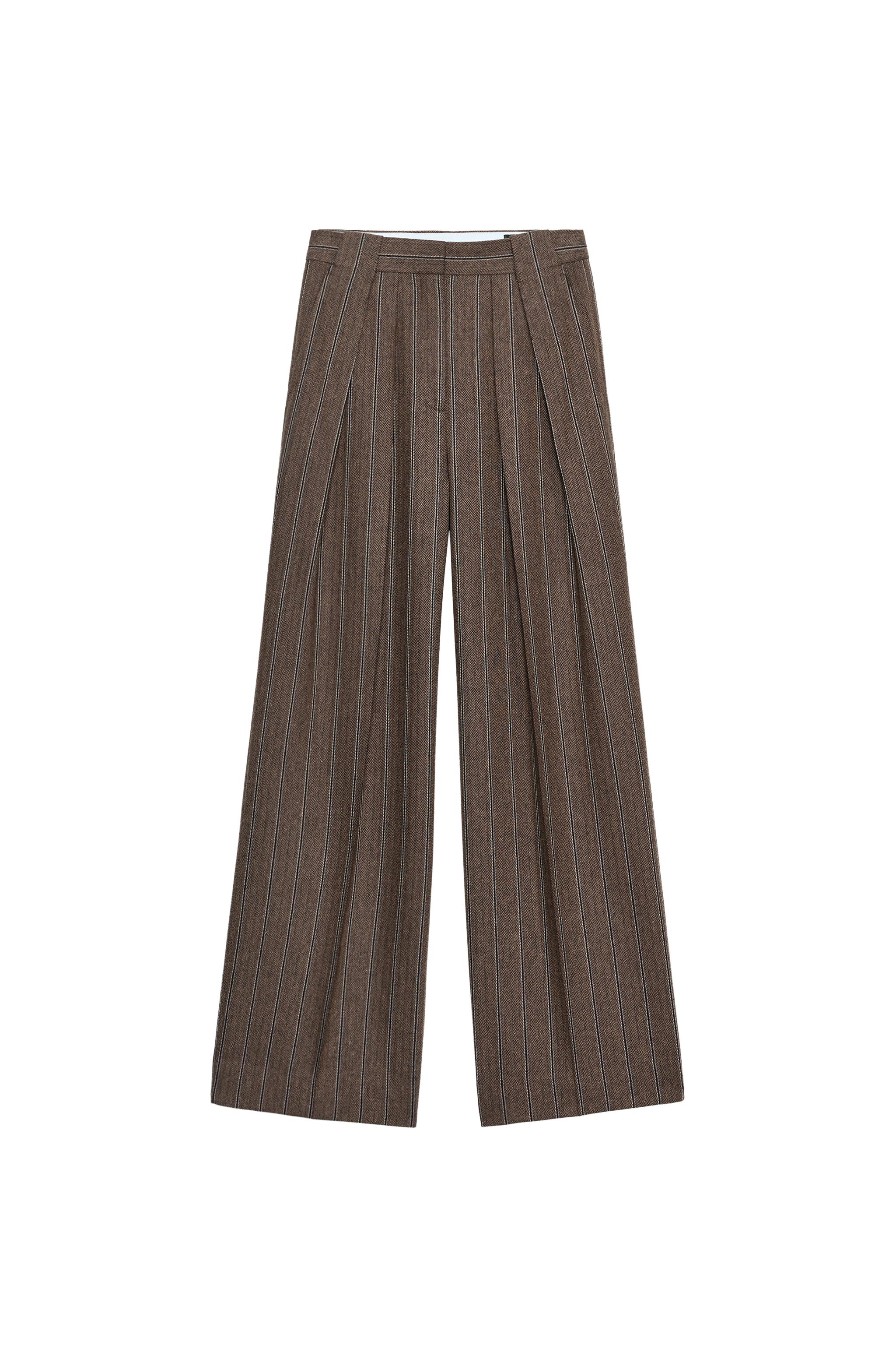 PANTALÓN ESPIGA RAYAS ZW COLLECTION