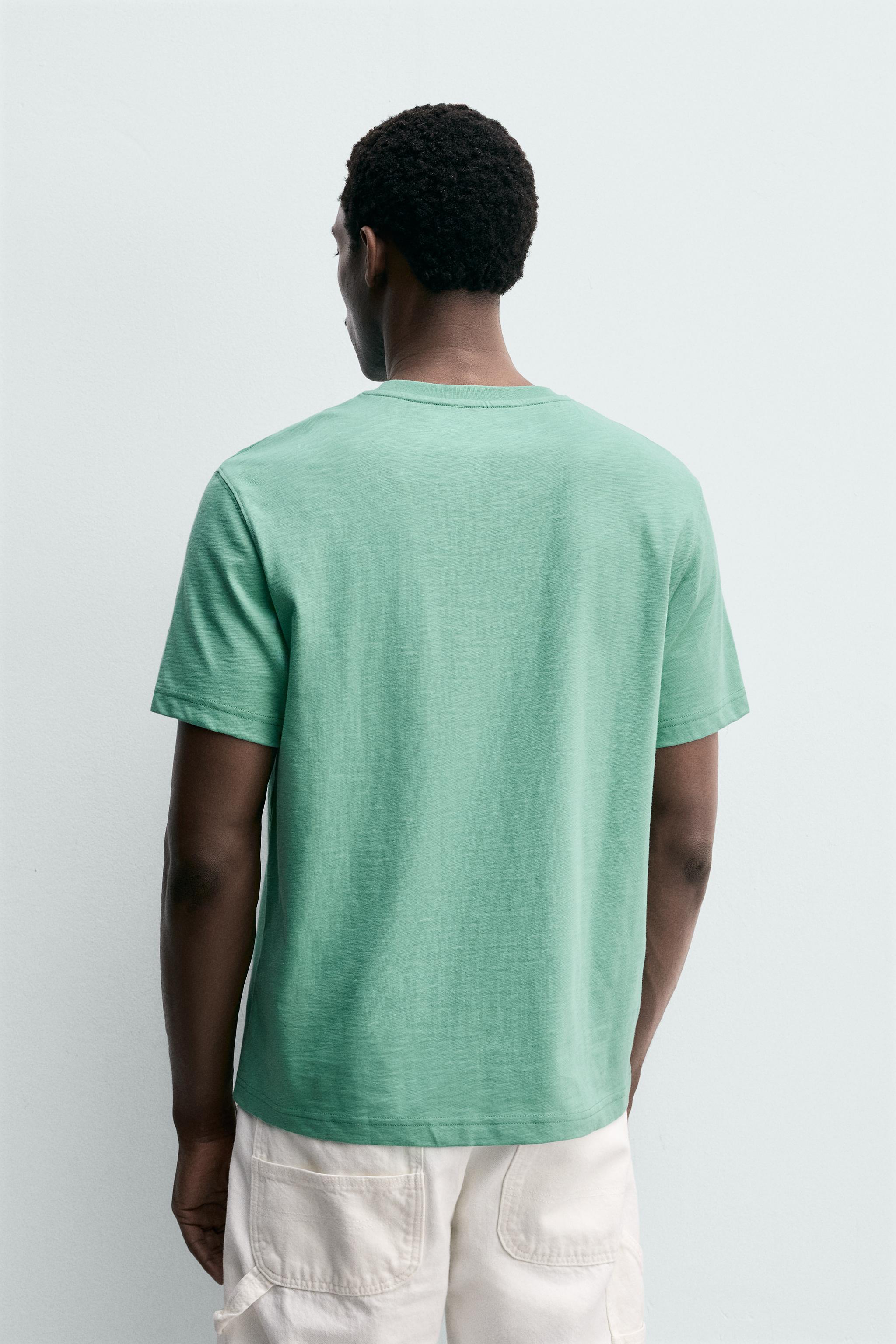 REGULAR FIT PATCH POCKET T-SHIRT
