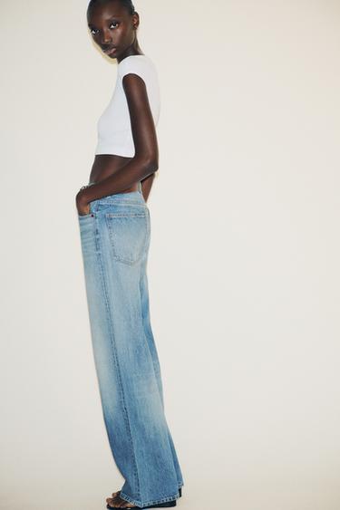 T-SHIRT COURT EN COTON MODAL - Blanc de Zara - Image 2