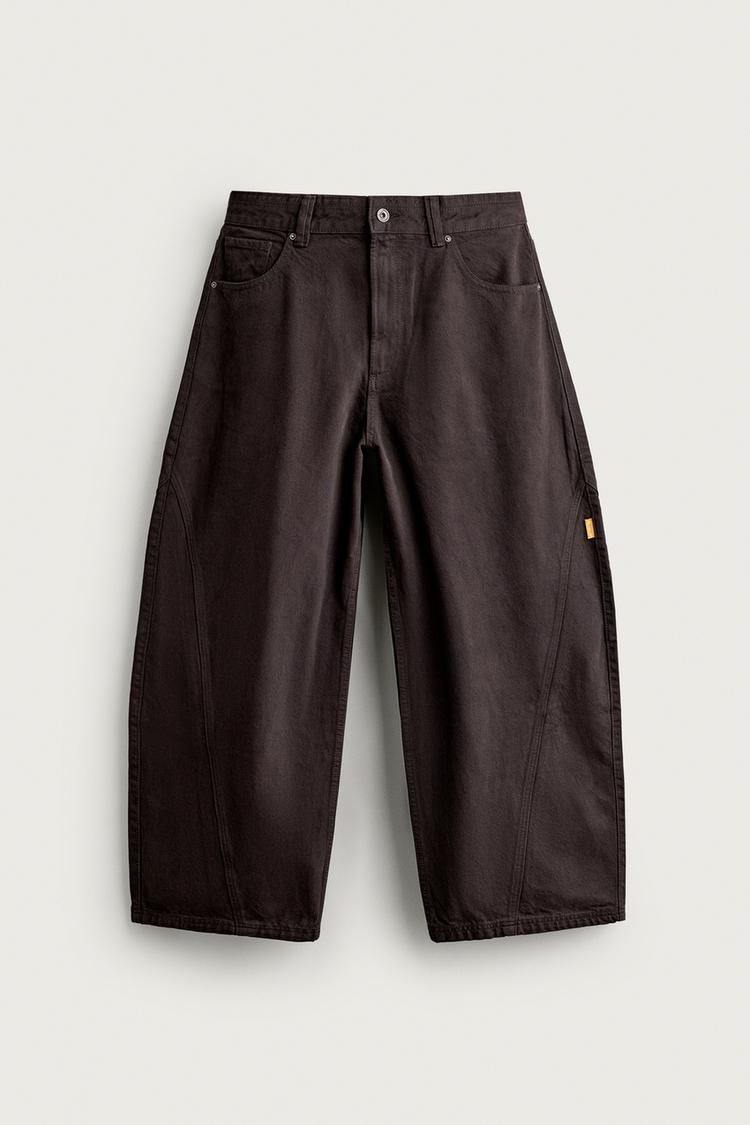 BALLOON FIT SEWN TROUSERS