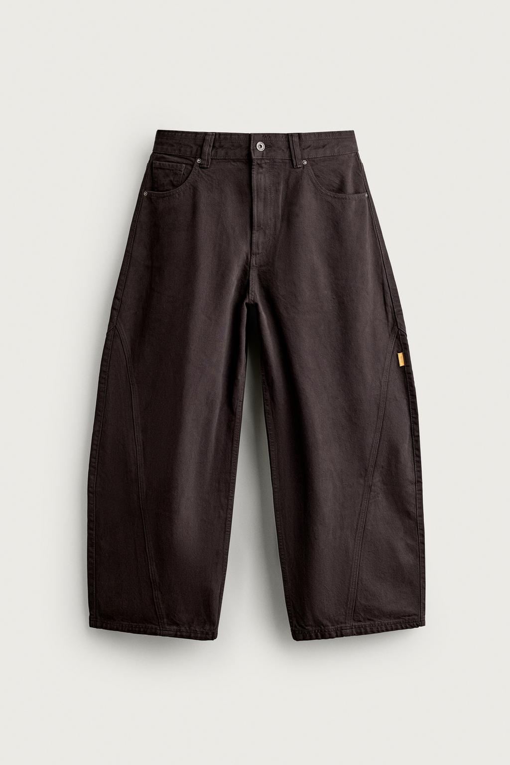 BALLOON FIT SEWN TROUSERS