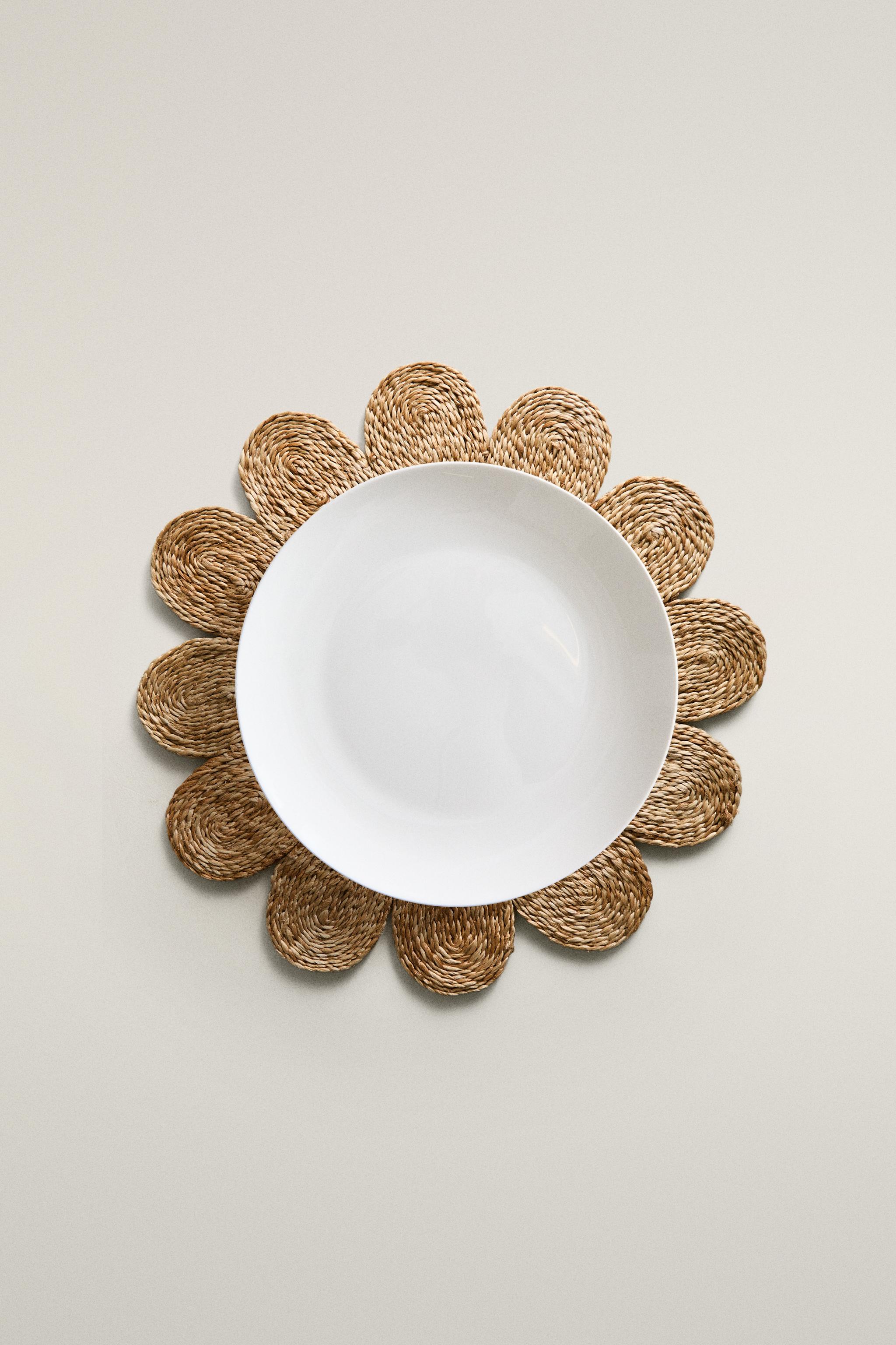 FLORAL IUTE PLACEMAT