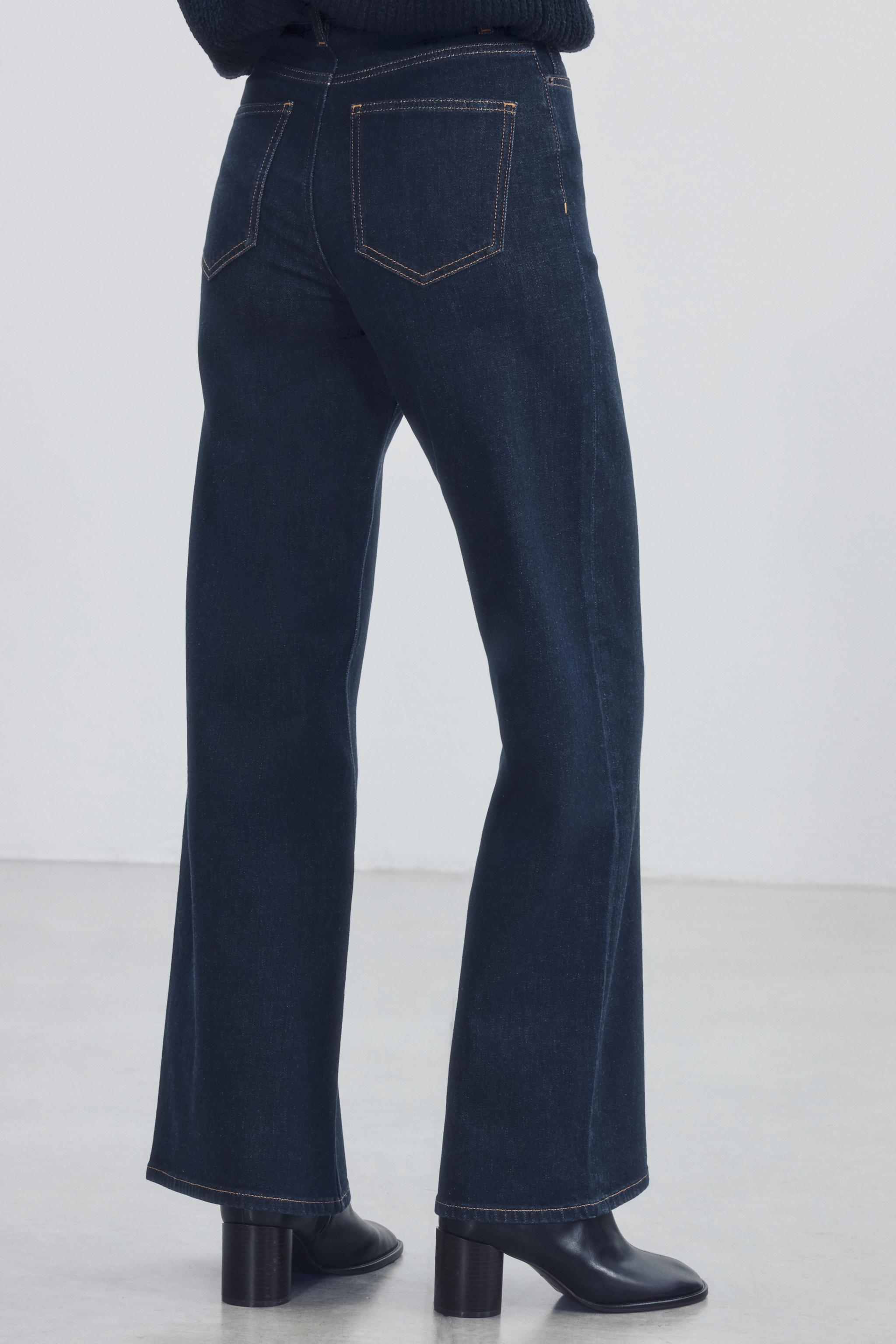 JEAN ZW COLLECTION COMFORT WIDE LEG TAILLE HAUTE
