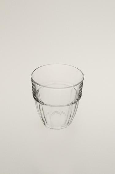 FACETED COFFEE TUMBLER — Transparent 2