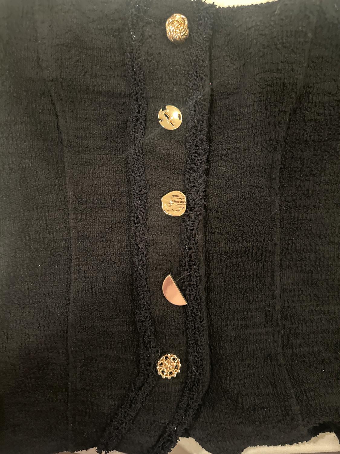 TOP ESTRUCTURA JACQUARD BOTONES - Image 5