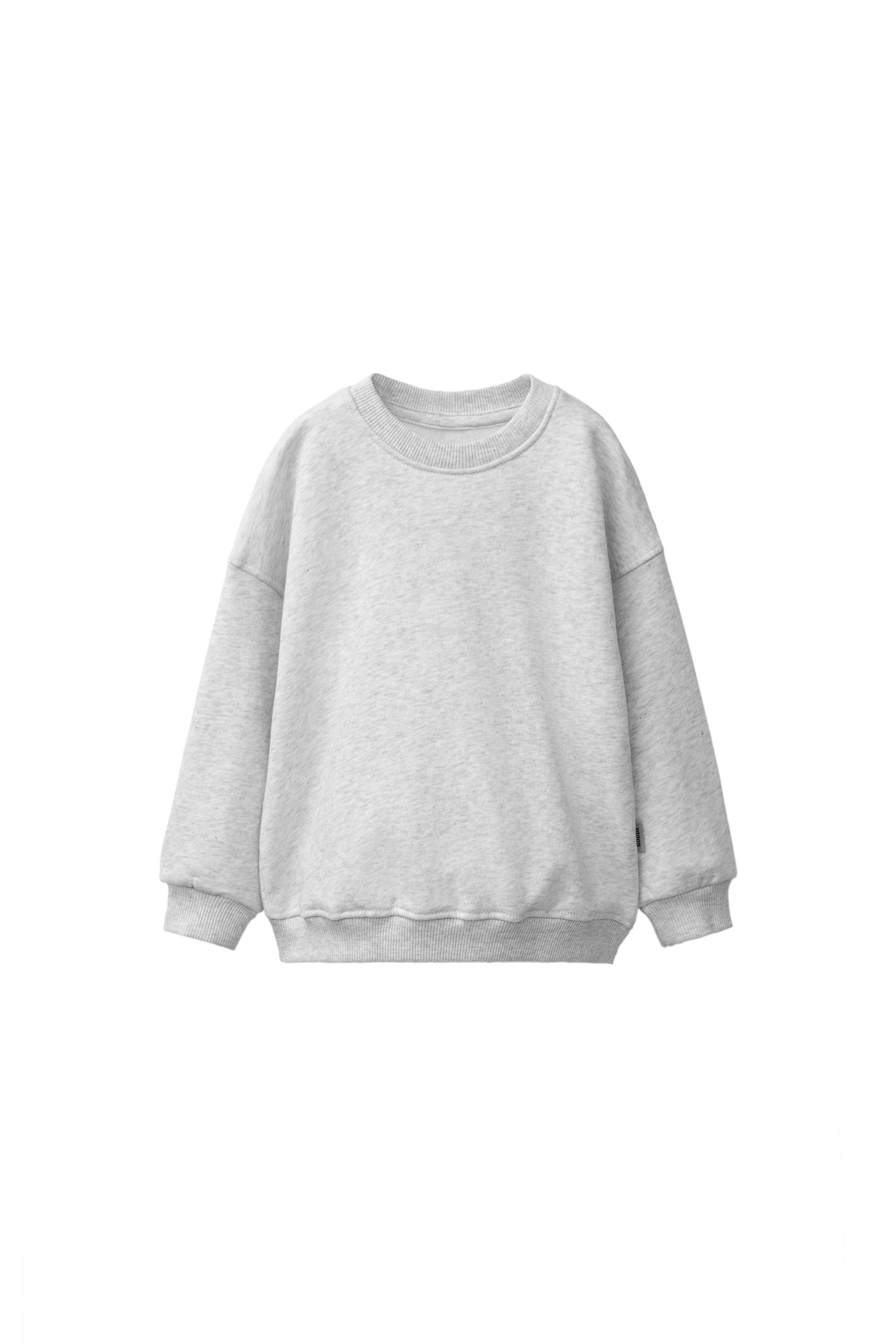 無地スウェットシャツ - グレーマール | ZARA Japan / 日本