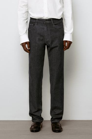 Lightweight tapered fit jeans — Black 2