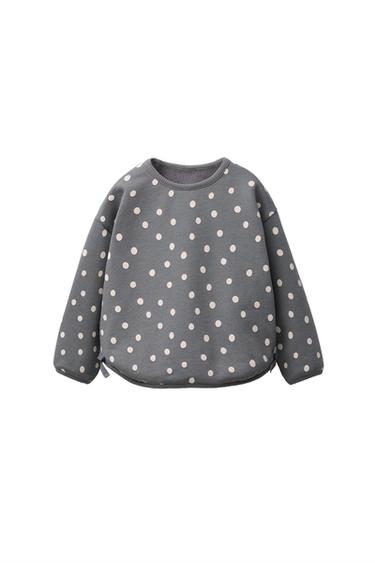 SUDADERA ESTAMPADO - Gris medio de Zara