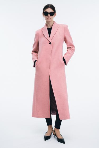 ABRIGO LARGO ZW COLLECTION LIMITED EDITION - Rosa de Zara