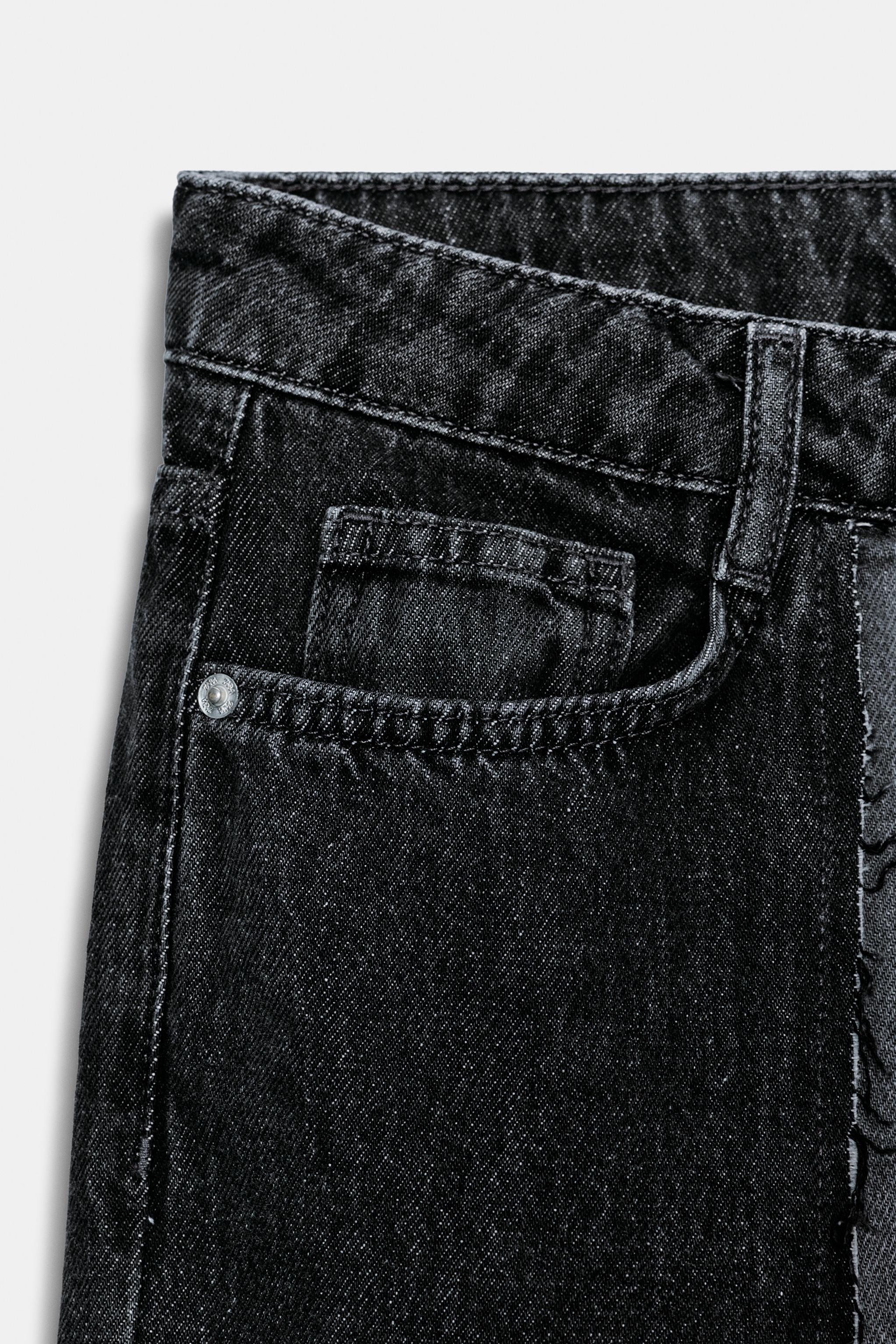 Z1975 YÜKSEK BEL GENİŞ PAÇA KOMBİNE JEAN - Görsel 8