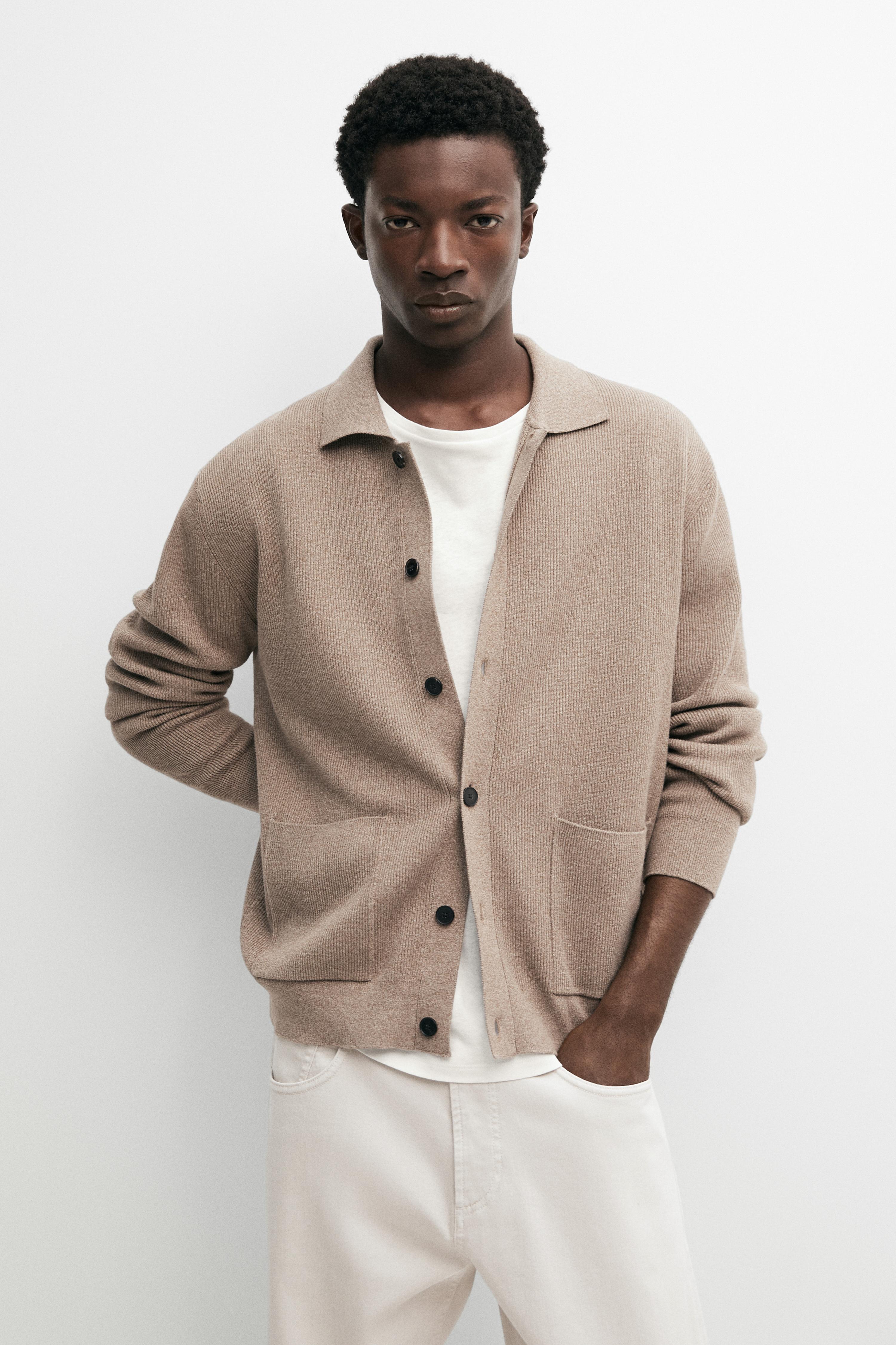 Cardigan en maille de coton