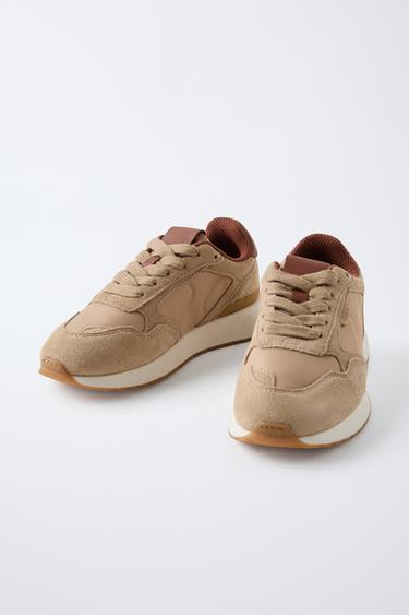 ZAPATILLA DEPORTIVA CASUAL - Marrón de Zara