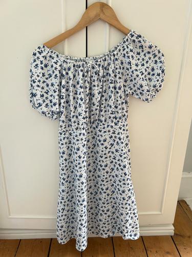 FLORAL TEXTURED DRESS