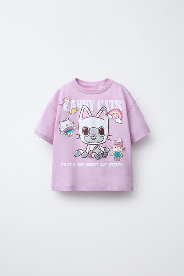 CAMISETA RELIEVE GABY´S DOLLHOUSE ® DREAM WORKS - Lila de Zara