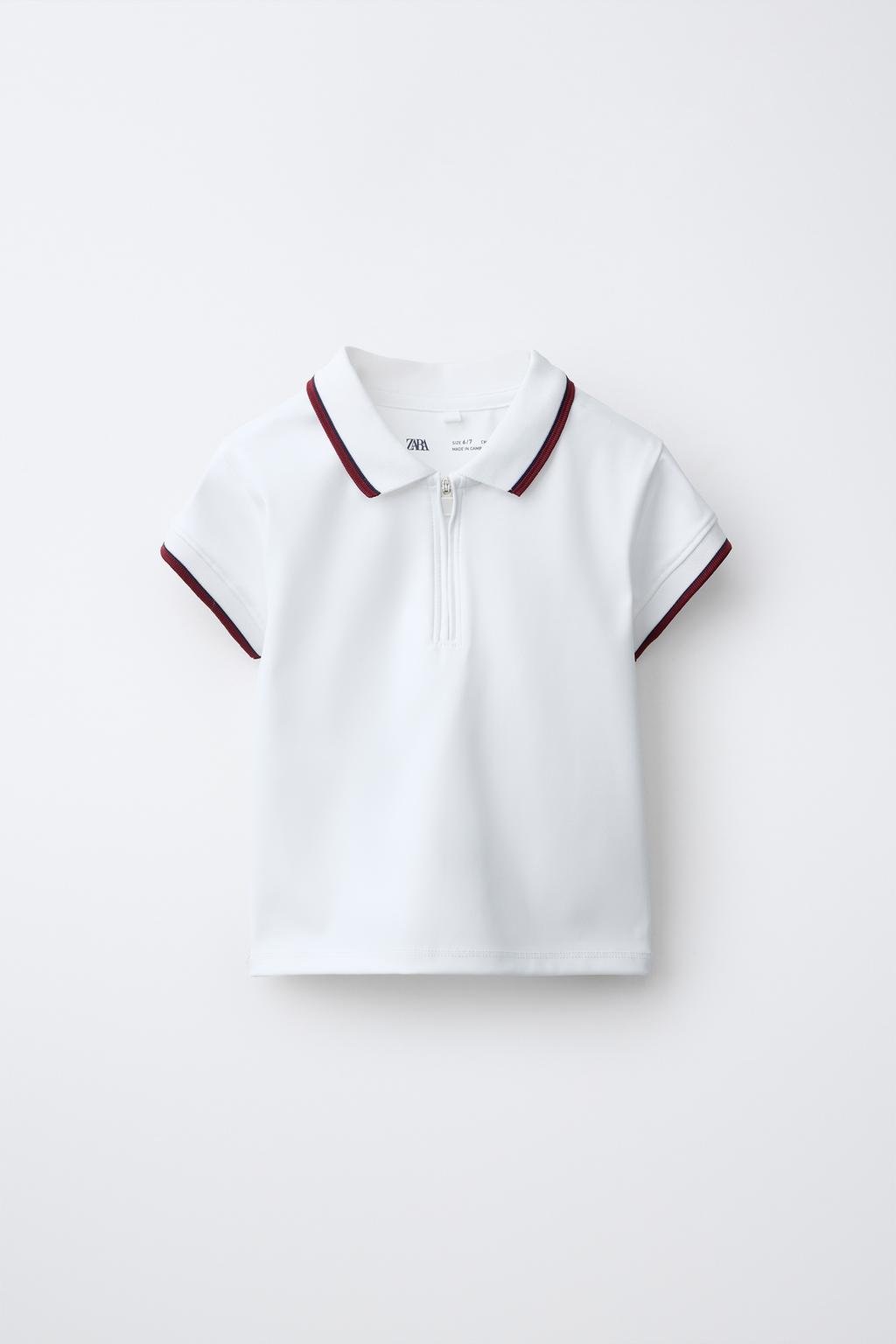 Zara Sporty fermuarlı polo