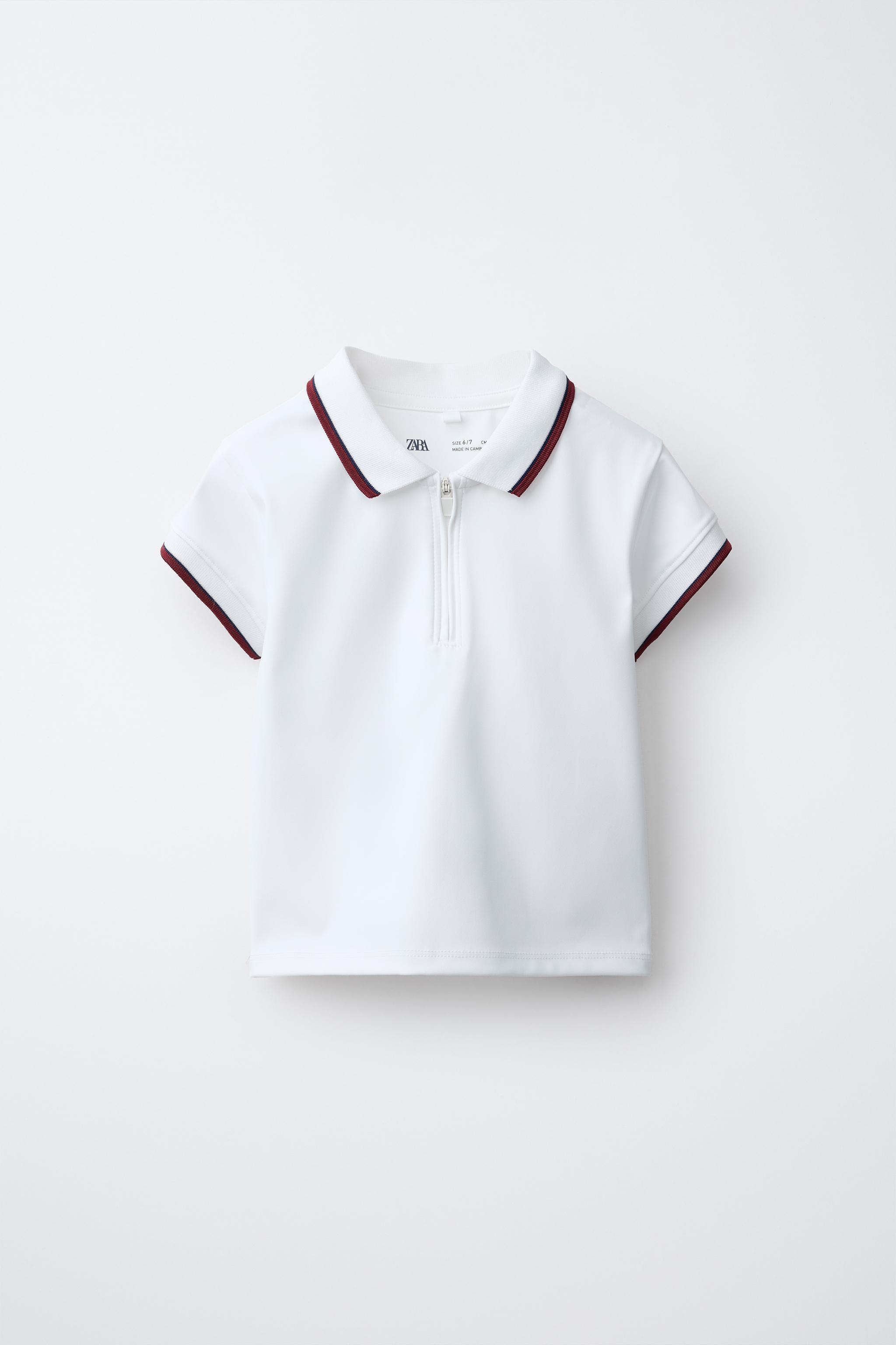 POLO SPORTY À ZIP