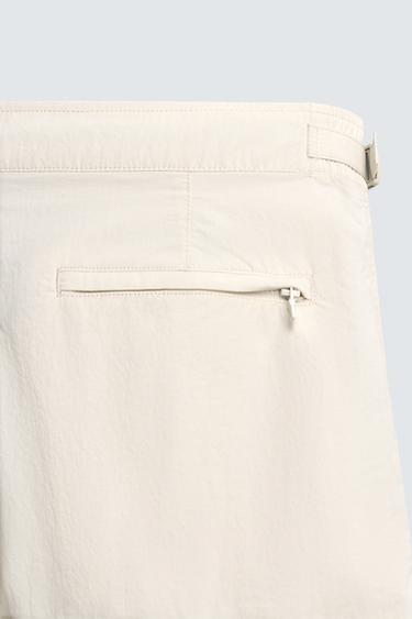 MAILLOT DE BAIN LONG AVEC STRUCTURE - Écru de Zara - Image 8