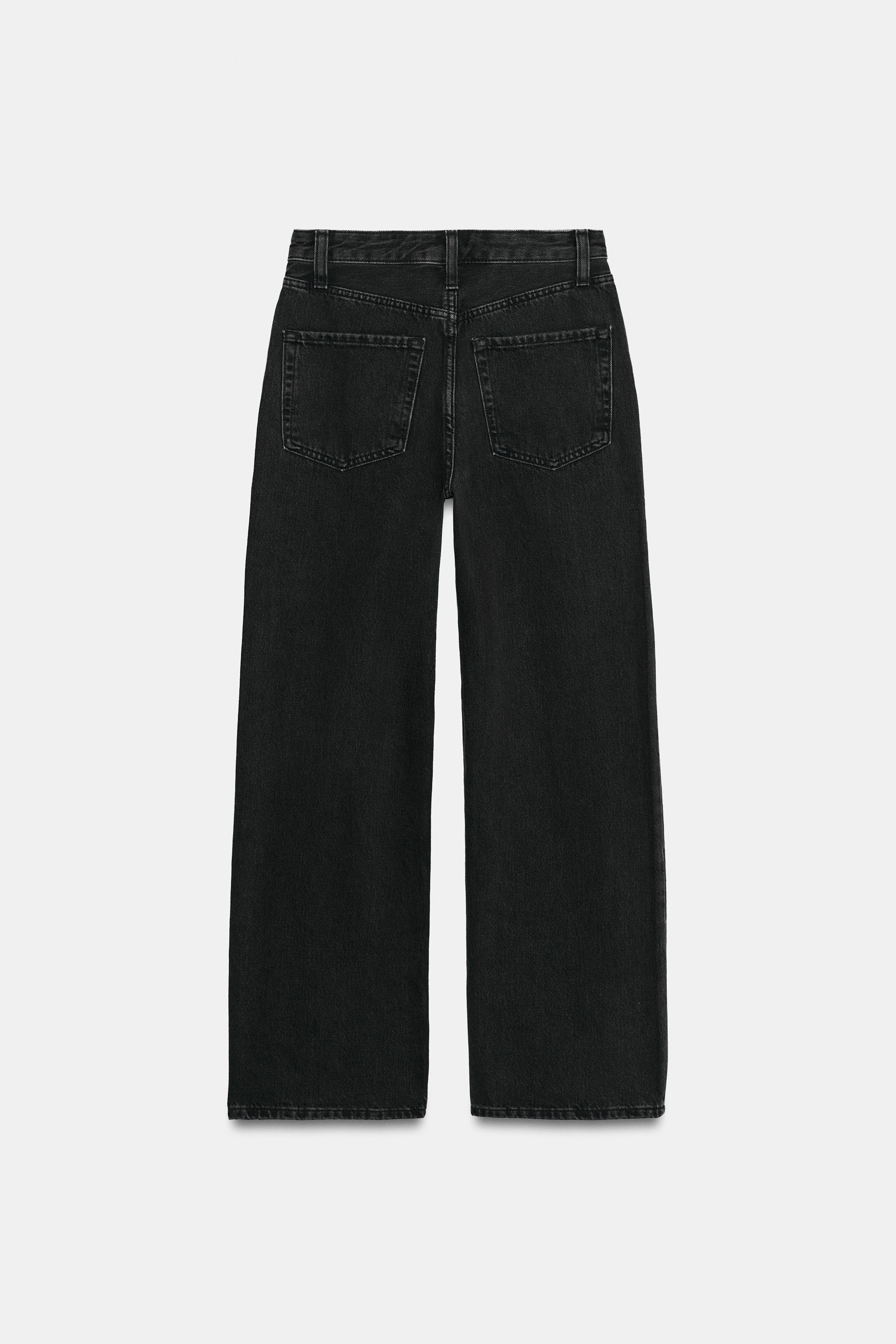 ZW COLLECTION HIGH-RISE STRAIGHT FIT JEANS
