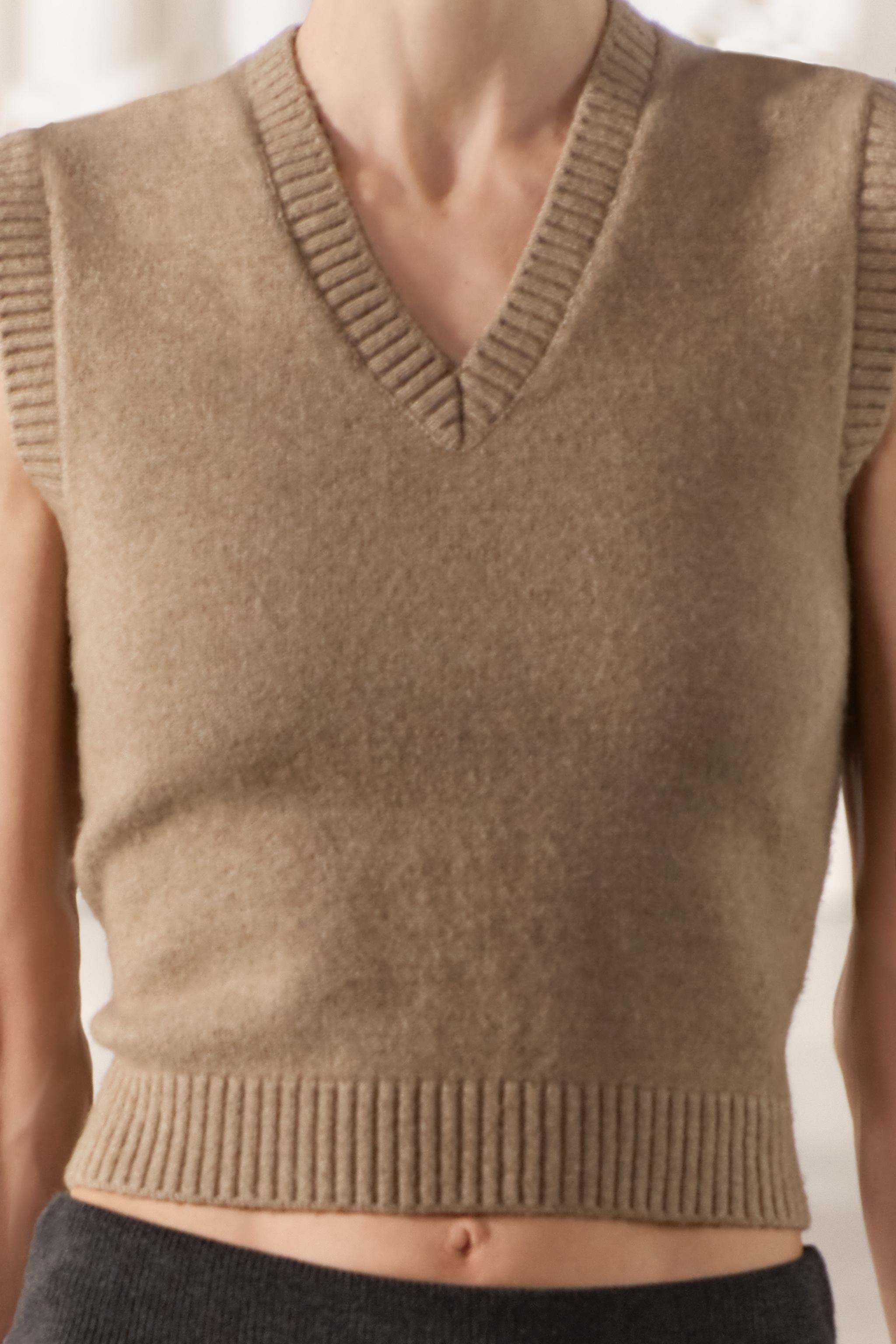 Tan/Beige Sleeveless Sweaters for Women - Macy's