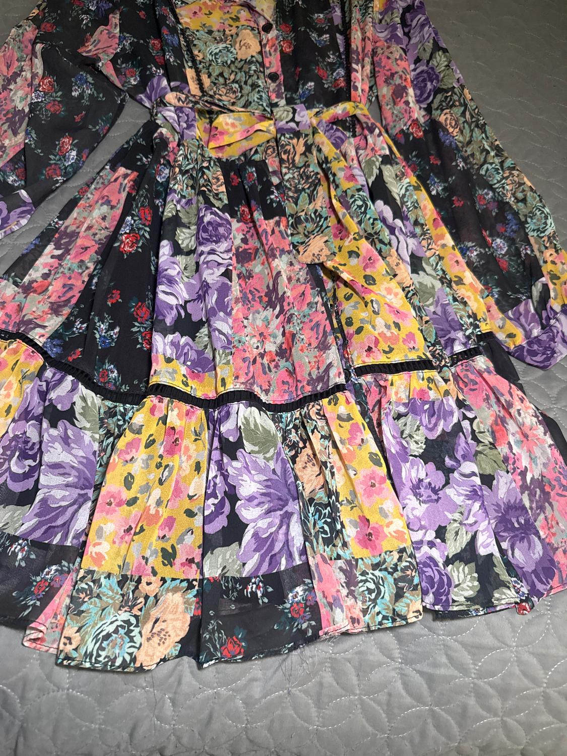 PRINTED SHORT DRESS - Image 3