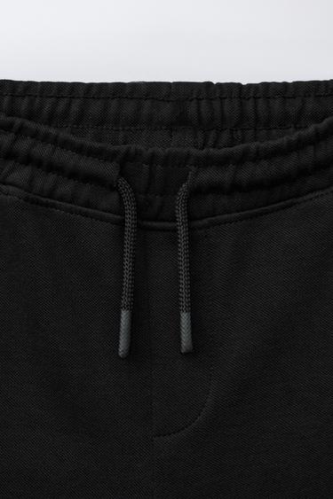 COMFORT PLUSH BERMUDA SHORTS - Black by Zara - Image 2