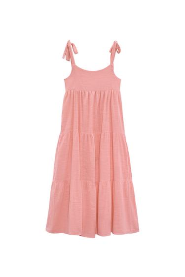 TIERED COTTON DRESS