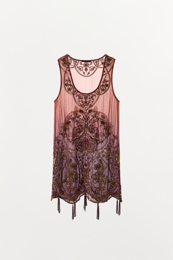 zara tie dye mini dress Zara Tie Dye Mini Dress, Size Small Still with