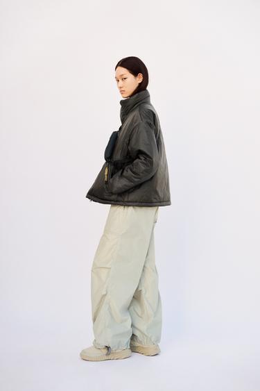 WATER-RESISTANT & WINDPROOF JACKET X AND WANDER® - Dark grey by Zara - Image 3