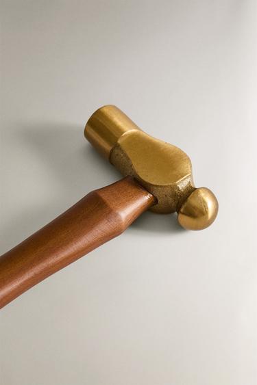STEEL PEEN HAMMER - Brown by Zara - Image 1