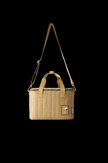 BOLSA SNOOPY PEANUTS™ - Marrón Camel de Zara