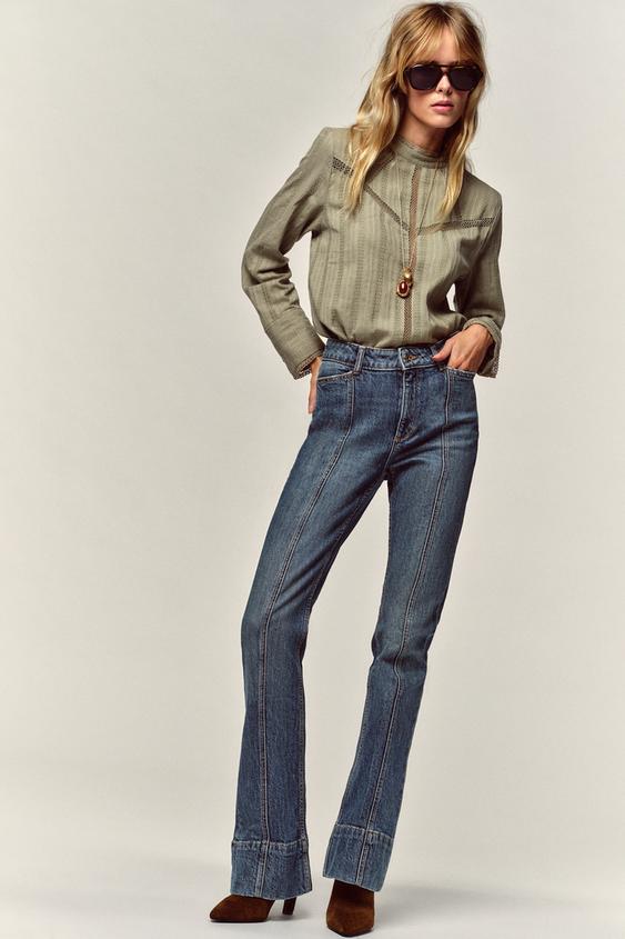 LACE TRIM ROMANTIC SHIRT