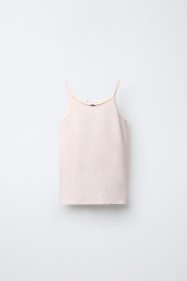 6-14 ANS/ LOT DE DEUX DÉBARDEURS À FLEURS - Multicolore de Zara - Image 1