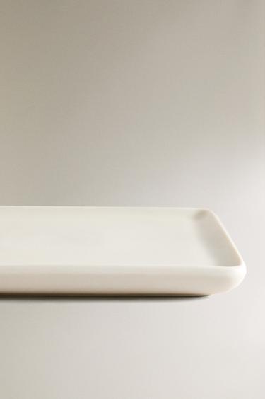 CERAMIC BATHROOM SOAP DISH - White by Zara - Image 3