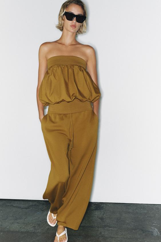 PLEATED TROUSERS - Oil de Zara - Imagen 0