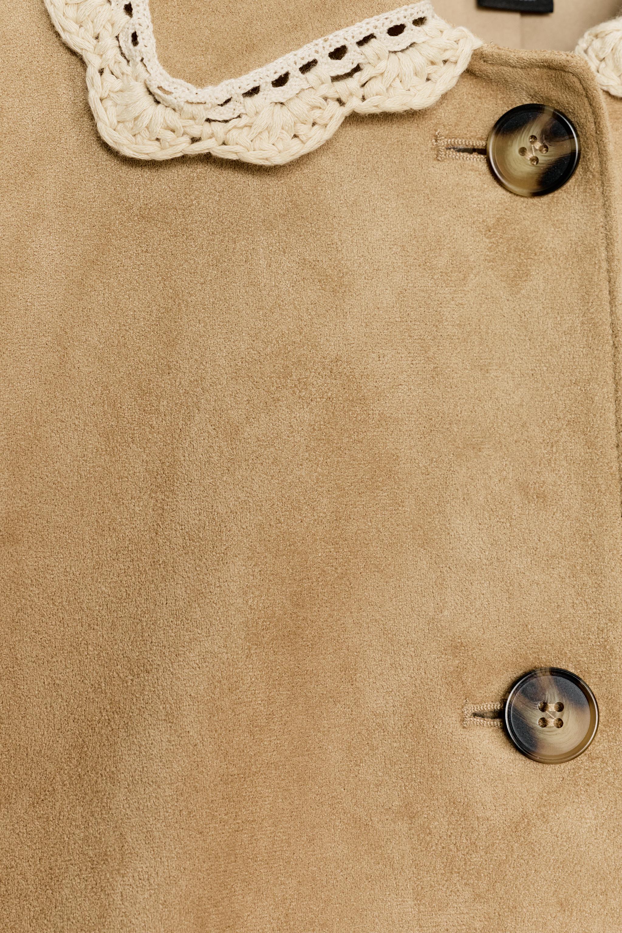 FAUX SUEDE JACKET