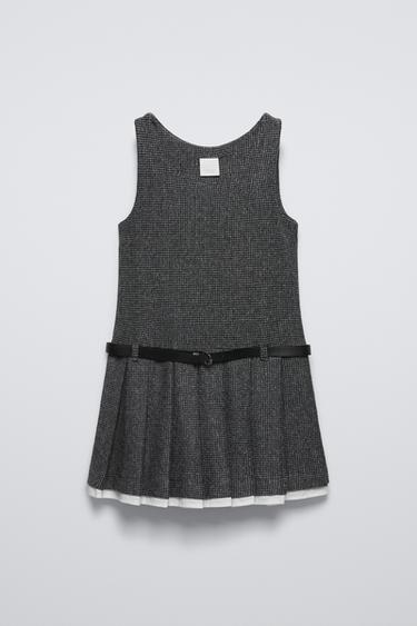 PICHI PATA DE GALLO CINTURÓN - Gris de Zara