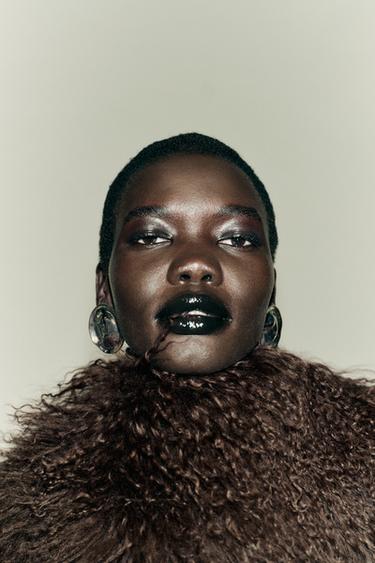 METAL PLATE EARRINGS - Silver by Zara