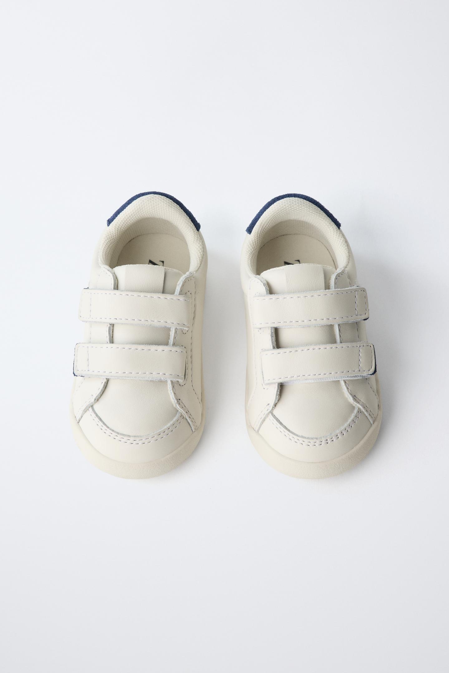 Детские кроссовки Zara Barefoot Leather, цвет: Разноцветный — фото 9