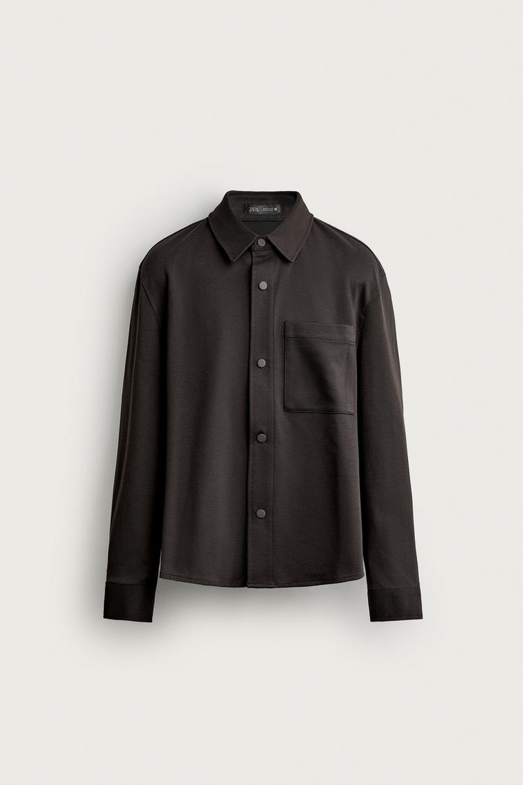 NON-IRON COMFORT OVERSHIRT