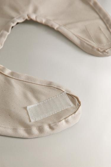 LE PETIT PRINCE CHILDREN'S RESIN-COATED BIB - Cream by Zara - Image 1
