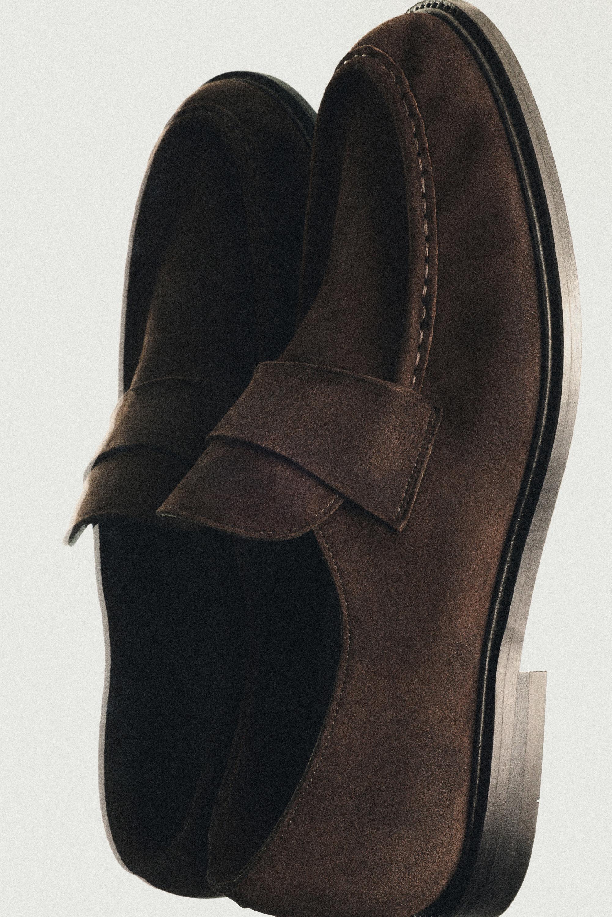 Soft leather moc toe loafer - LIMITED EDITION