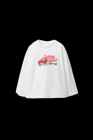 CAMISETA ESTAMPADA CARS RAYO MCQUEEN © DISNEY - Crudo de Zara