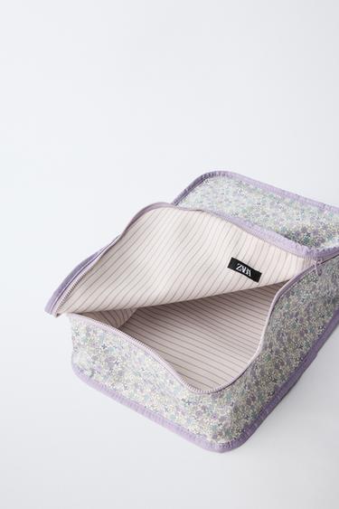 LOT DE CLASSEURS DE VOYAGE À FLEURS - Violet mauve de Zara - Image 3