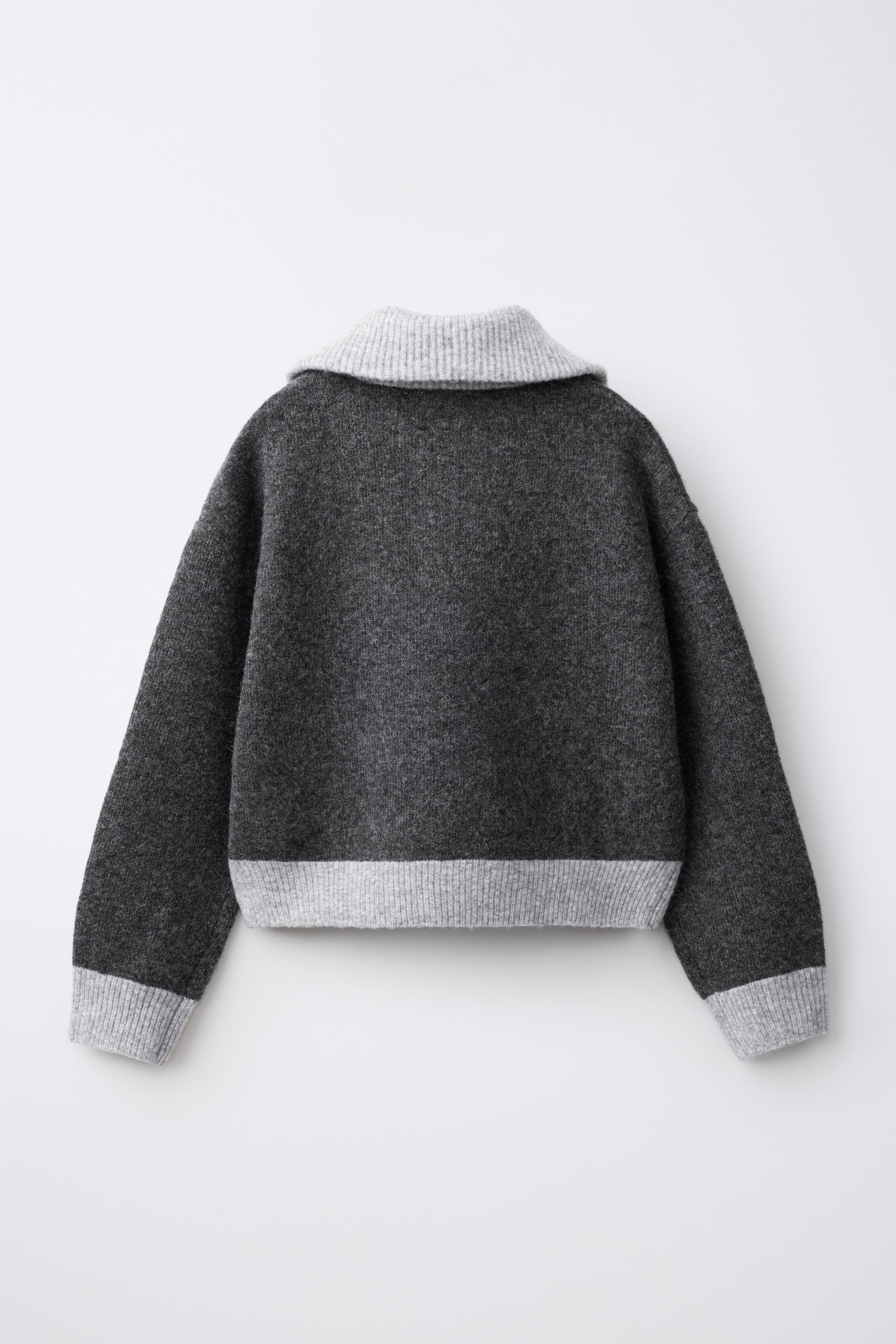 CONTRAST KNIT JUMPER