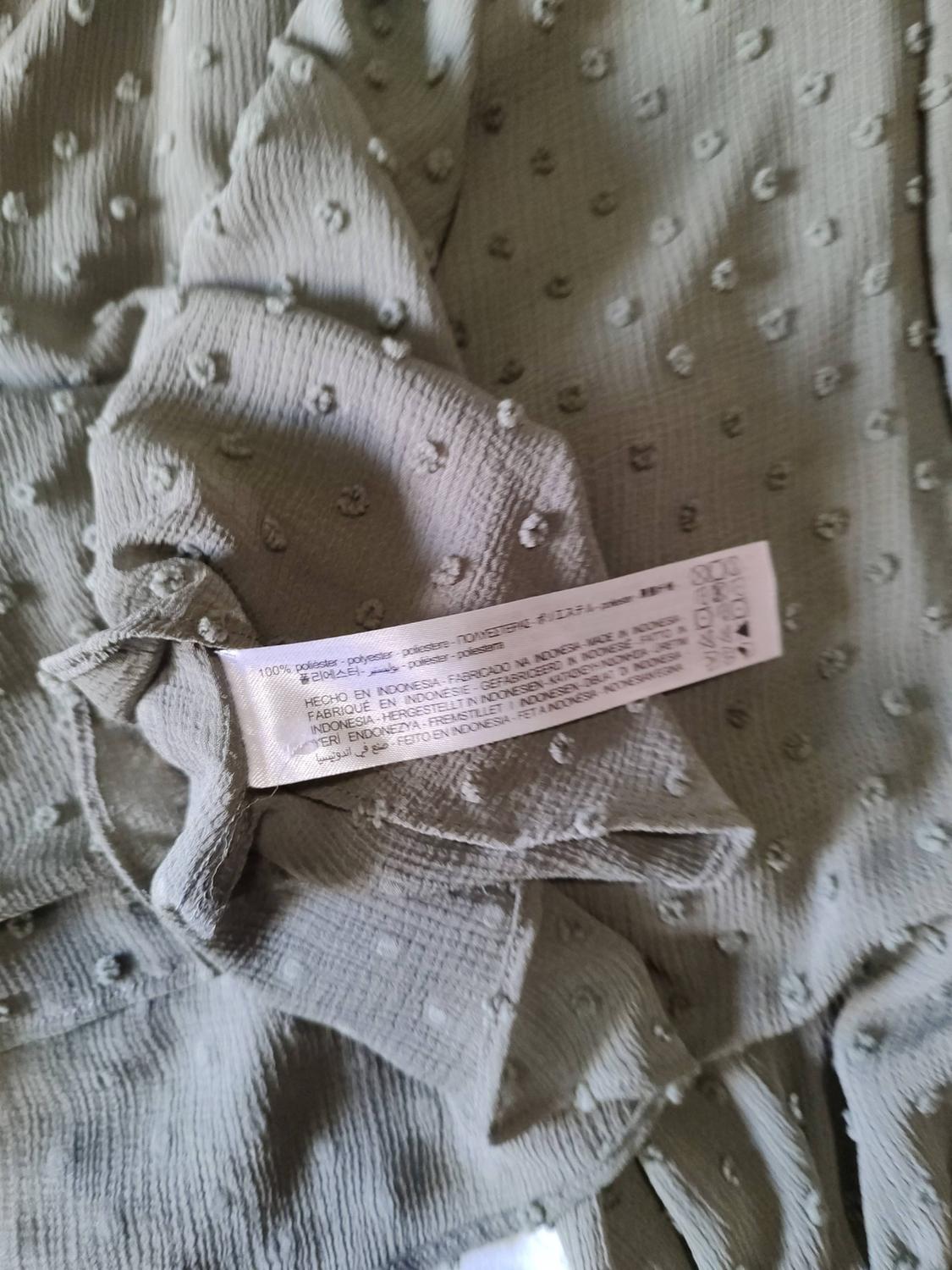 DOTTED MESH BLOUSE - Image 5
