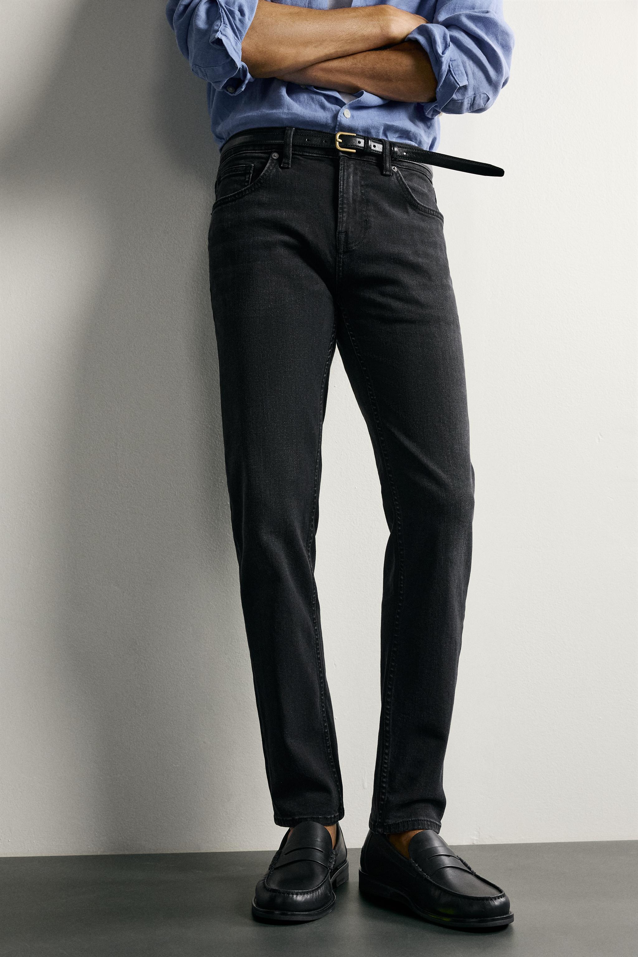 Zara BASIC SLIM FIT JEAN görsel 5