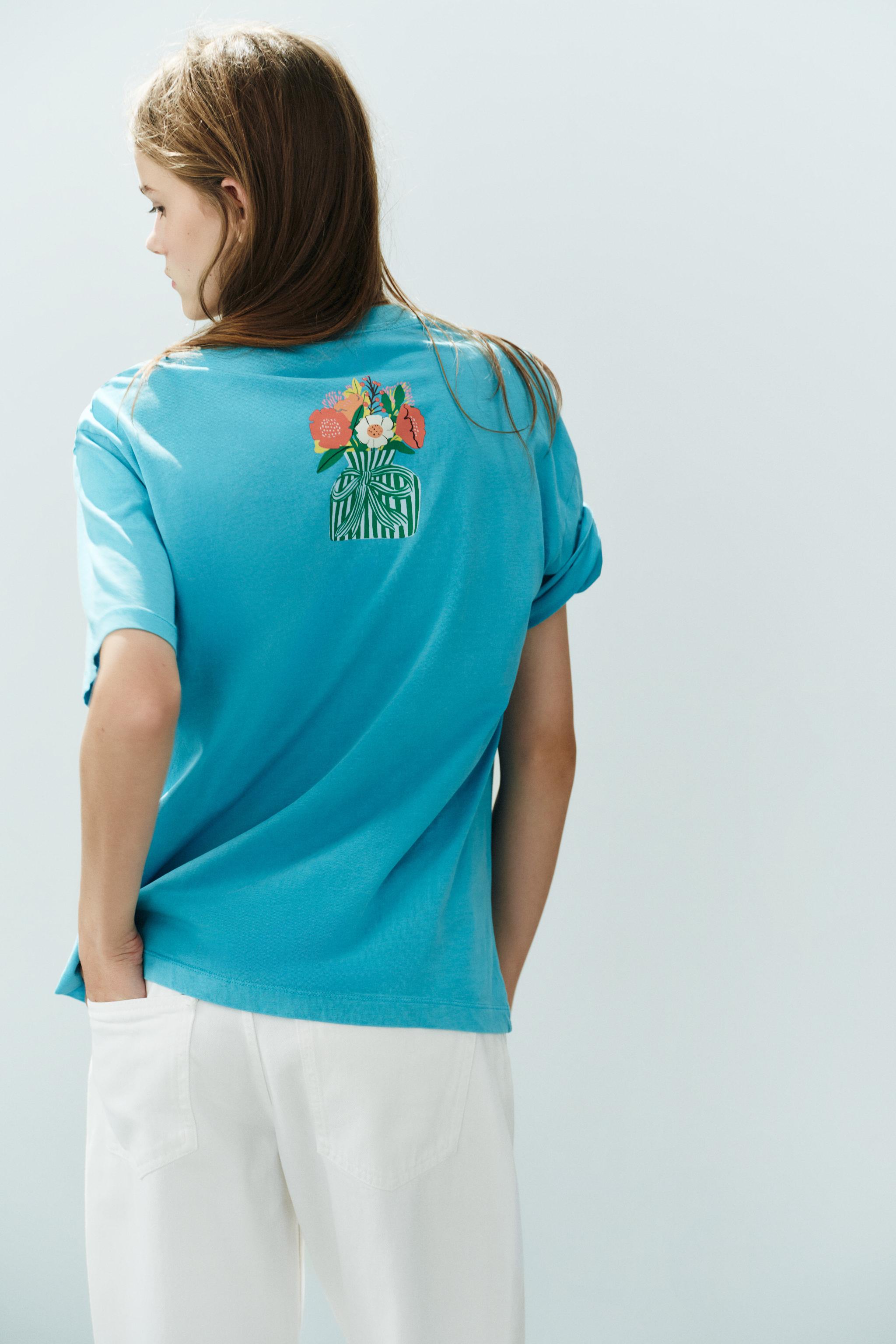 T-SHIRT PHILIPPA COULES EFFET DÉLAVÉ