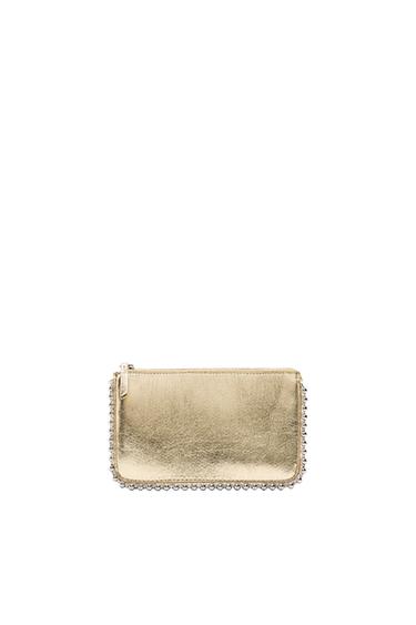 STUDDED CROSSBODY WALLET BAG