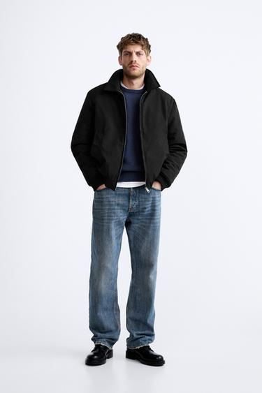 УТЕПЛЕННЫЙ БОМБЕР — ЧЕРНЫЙ от Zara — изображение 0